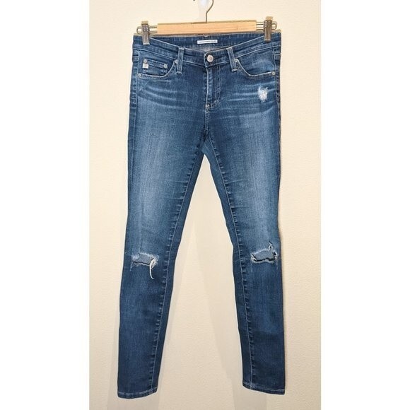 AG Alexa Chung The Legging Mid Rise Ankle Jeans - Picture 2 of 16